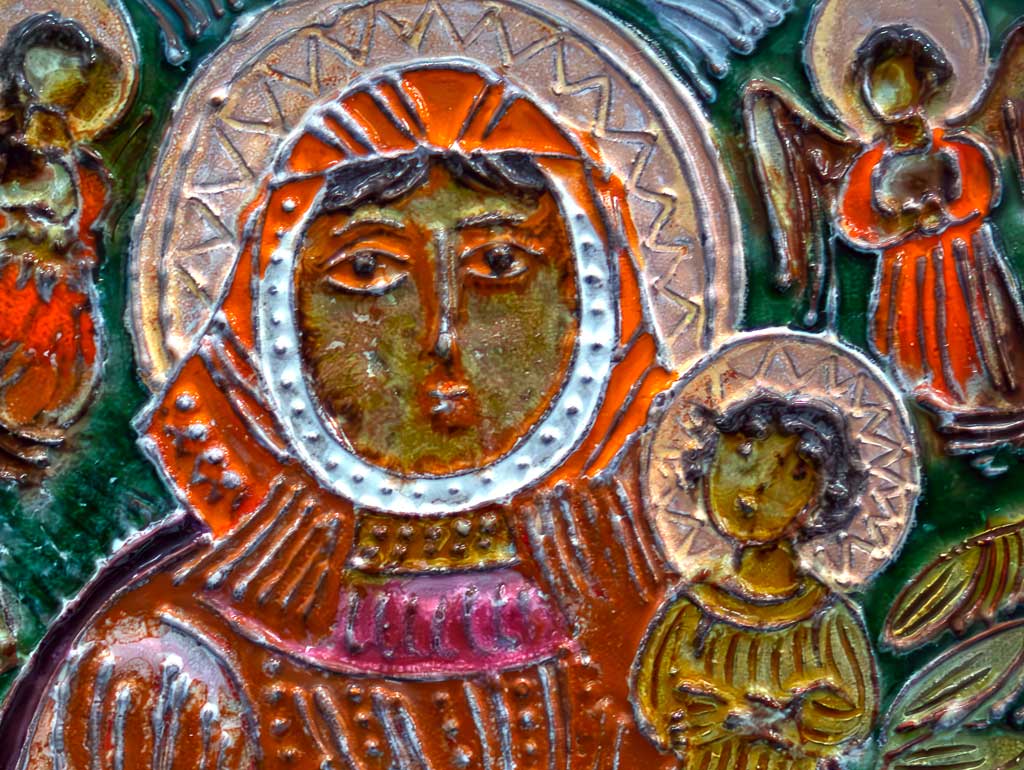 Joeri Koeltsjytsky, Keramiek. Detail.