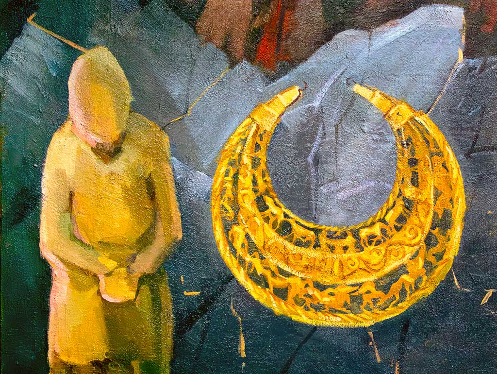 Volodymyr Koziuk. Onafhankelijkheidsdag 22 augustus 2023. Detail.