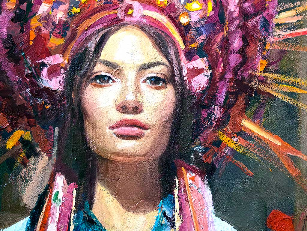 Volodymyr Koziuk. Onafhankelijkheidsdag 22 augustus 2023. Detail.